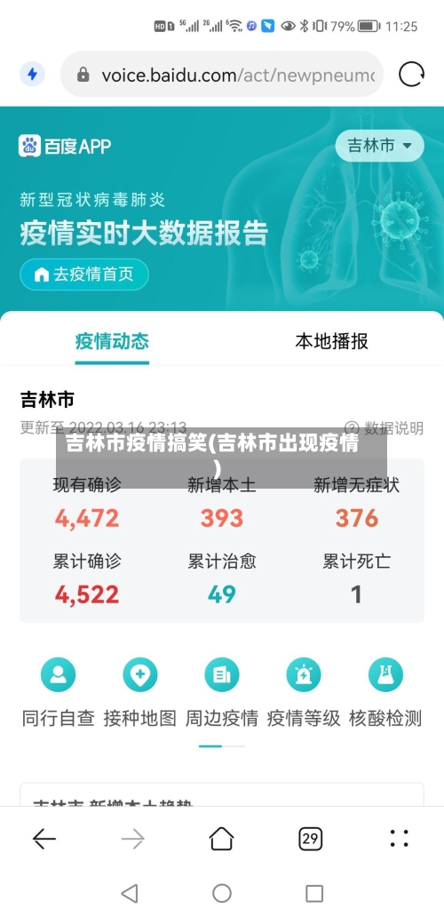 吉林市疫情搞笑(吉林市出现疫情)-第2张图片