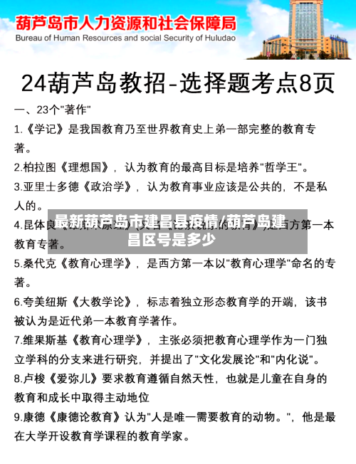 最新葫芦岛市建昌县疫情/葫芦岛建昌区号是多少-第1张图片