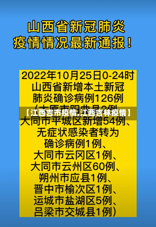 【江西吉市疫情,江西吉林疫情】-第2张图片