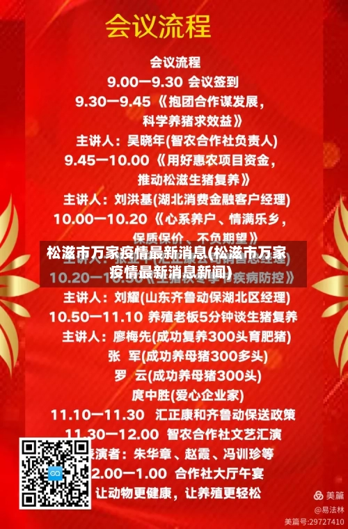 松滋市万家疫情最新消息(松滋市万家疫情最新消息新闻)-第1张图片
